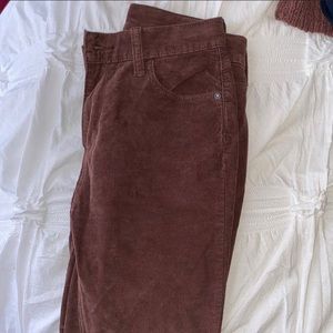 Corduroy jeans